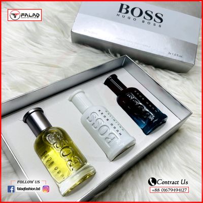 Hugo Boss Perfume "INSPIRED'' Gift Set 3 in 1 Bundle 30ml Each For Men_img_0