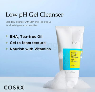 COSRX Low pH Good Morning Gel Cleanser (150ml)_img_4