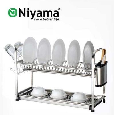 Stainless Steel Dish Rack 2 Layer and 20 plates NDR-2L-20P_img_0