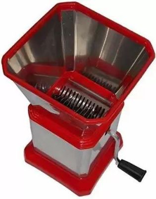 Stainless Steel Dry Fruit & Vegetable Cutter And Chopper- Red Color_img_1