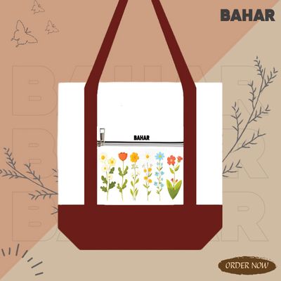 Casual Tote Shoulder Bag for Women - Dual-Color Tote Bag_img_5