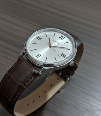 TIMEX Leather Strap Analog Watch - For Men_img_6