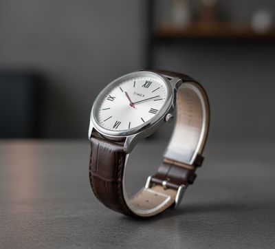 TIMEX Leather Strap Analog Watch - For Men_img_1