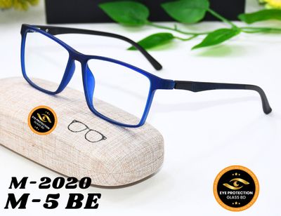 Nike100%অরজিনাল ব্লু কার্ড গ্লাস এবংঅরজিনাল ফাইবার ফ্রেমে High Quality Fashionable & Stylist Eyeglass N5_img_0
