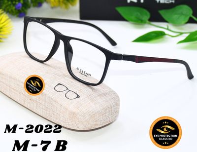 Nike100%অরজিনাল ব্লু কার্ড গ্লাস এবংঅরজিনাল ফাইবার ফ্রেমে High Quality Fashionable & Stylist Eyeglass N7BLUE_img_2