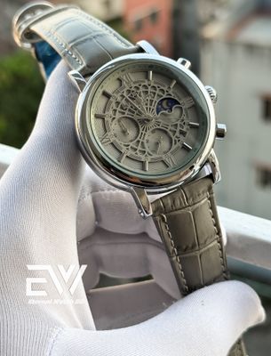 PATEK PHILLIPE SPIDER GRAY BELT GRAY DIAL SILVER CASE_img_0