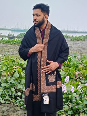 প্রিমিয়াম কোয়ালিটি অরিজিনাল কাশ্মীরি শাল (LF-G-08)_img_0