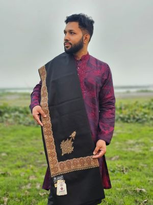 প্রিমিয়াম কোয়ালিটি অরিজিনাল কাশ্মীরি শাল (LF-G-08)_img_1