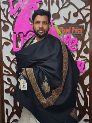 প্রিমিয়াম কোয়ালিটি অরিজিনাল কাশ্মীরি শাল (LF-G-30)_img_1
