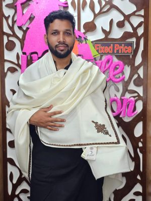 প্রিমিয়াম কোয়ালিটি অরিজিনাল কাশ্মীরি শাল (LF-G-42)_img_0