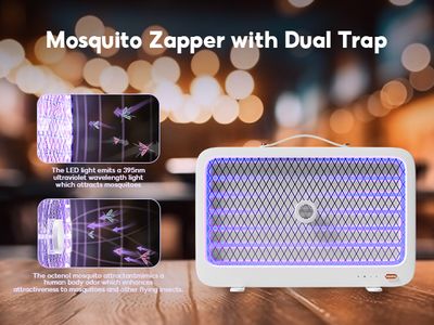 Qualitell K5 Lite Rechargeable Mosquito Killer Lamp_img_2