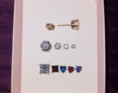 Kaleidoscopic 9in1 stud earrings set_img_0