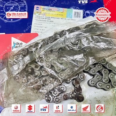 Chain Sprocket set for TVS Stryker 125cc bike._img_0
