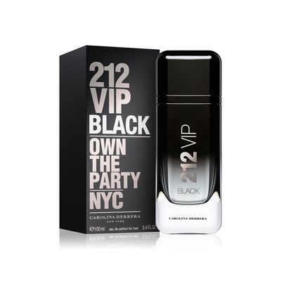 Carolina Herrera 212 Vip Black EDP for Men (100ml) Dubai Version 9376_img_1