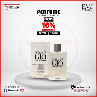 Giorgio Armani Acqua Di Gio 200ml Perfume EDT for Men (Tester Version) 8586_img_0