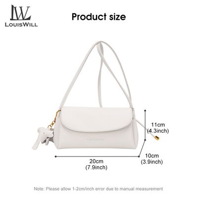 💥LouisWill Women Shoulder Bag Ladies Fashion PU Crossbody Bag Underarm Bag_img_1