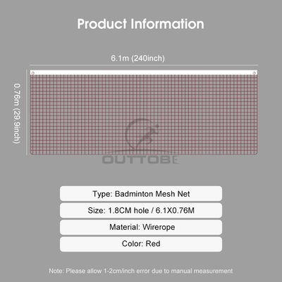 💥Outtobe Standard Badminton Mesh Net_img_6