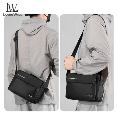 💥LouisWill Crossbody Bag Large Capacity Shoulder Bag Waterproof Anti-Thief Sling Bag Street Shoulder Bag_img_9