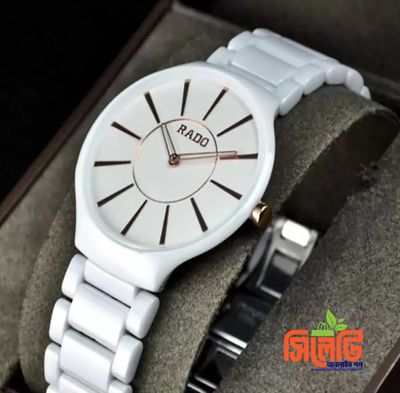 Round RADO JUBLIE WHITE CERAMIC WATCH_img_1