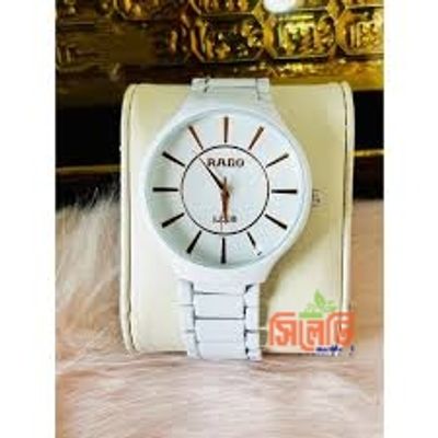 Round RADO JUBLIE WHITE CERAMIC WATCH_img_4