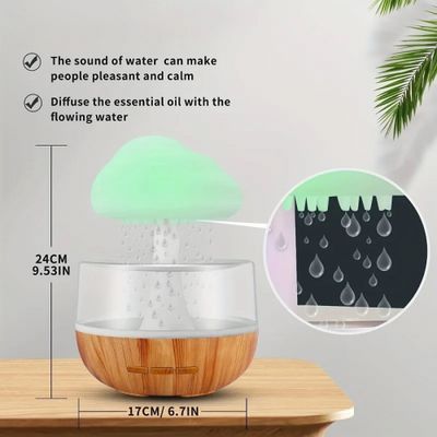 Rain Cloud Night Light Humidifier with Raining Water_img_1