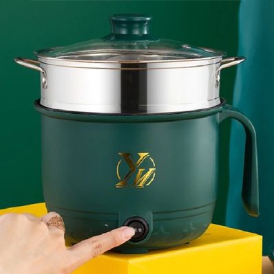 Electric Cooking Pot Multifunctional Nonstick Cooking Pot Electric Mini Rice Cooker Machine_img_2