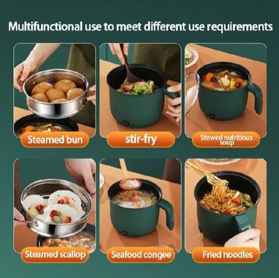 Electric Cooking Pot Multifunctional Nonstick Cooking Pot Electric Mini Rice Cooker Machine_img_6