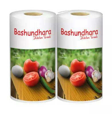 Bashundhara Kitchen Towel Rolls 2 pcs_img_0