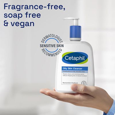 Cetaphil Oily Skin Cleanser For Combination To Oily Sensitive Skin – 473ml_img_1