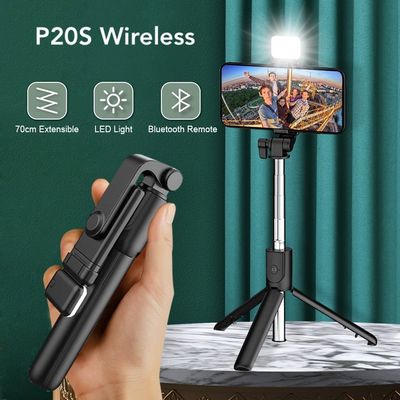 P20S Selfie Stick With LED Light_img_0