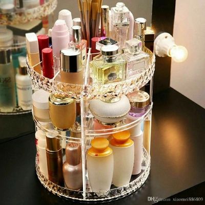 cosmetics makeup organizer 3d rotating 360_img_0