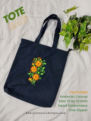 Jibraan's Hand Embroidered Tote Bag_img_0