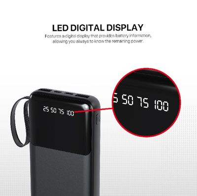 FANTECH S3 PowerBank 10000mAh Slim Mini Airline Approved Safe Reliable High-Speed Charge PowerPack Portable Power Bank_img_1