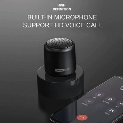 Lenovo L01 Mini Bluetooth Speaker- Black Color_img_1