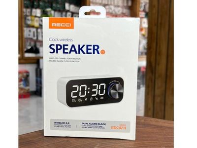 RECCI RSK-W11 Wireless Speaker with Alarm Clock_img_1