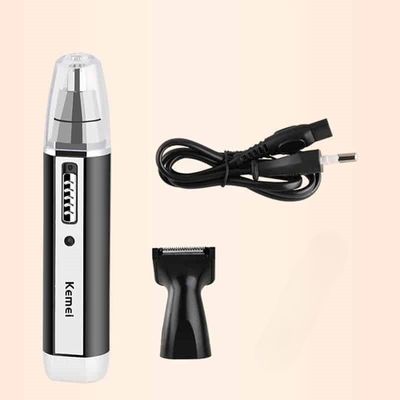 Kemei KM-6632 2 In 1 Rechargeable Nose Hair Trimmer_img_2