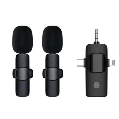3-in-1 Receiver Dual Mic Wireless Microphone (PD-128)_img_0