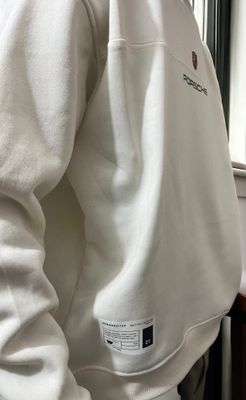 Porche off-white oversized sweatshirt_img_1