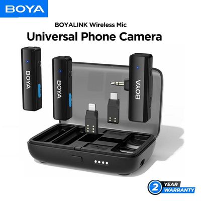 BOYA BOYALINK All-In-One Wireless Microphone System for iPhone & Android_img_0