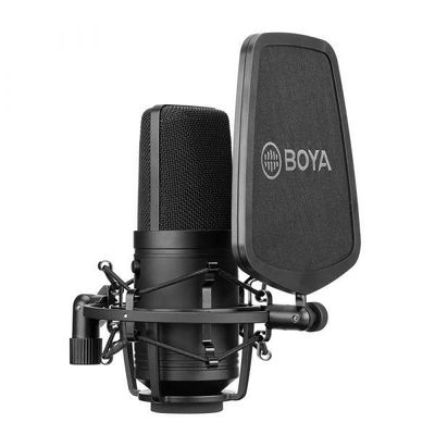 BOYA BY-M1000 Professional Large Diaphragm XLR Condenser Microphone (3 Polar Patterns)_img_2