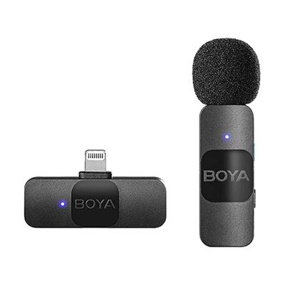 BOYA BY-V1 2.4GHz Wireless Microphone System for iPhone (1:1)_img_2