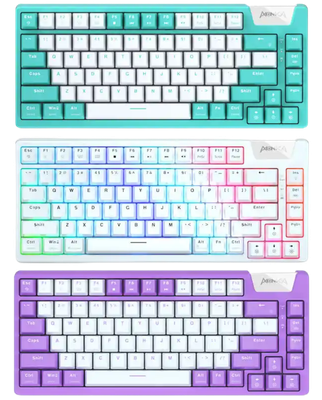 MONKA AE75 Wired Gasket RGB Mechanical Hotswappable Keyboard_img_0