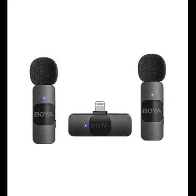 BOYA BY-V2 Ultracompact 2.4GHz Wireless Microphone System For IOS Device_img_2