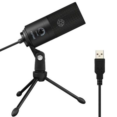 FiFine K669B Microphone- USB Studio Condenser Microphone For YouTube Studio_img_1