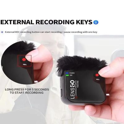 LENSGO 348C 2.4Ghz Wireless Lavalier Microphone_img_1