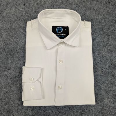 China Micro Stig Shirt (Formal / Casual) (White)_img_1
