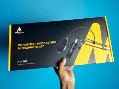 MAONO AU-A03 Condenser Microphone Professional Podcast Studio Microphone Audio 3.5mm Computer Mic For Live Streaming_img_3