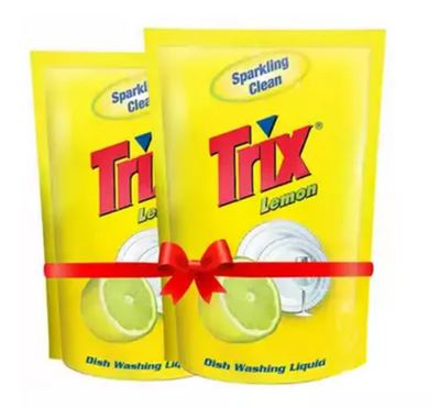 Trix Dishwashing Liquid Refill 250 ml Combo Pack_img_0