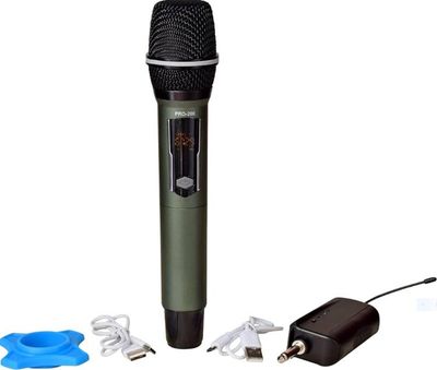 Shengfu CP-113CD Professional Rechargeable UHF Wireless Interview Microphone_img_0