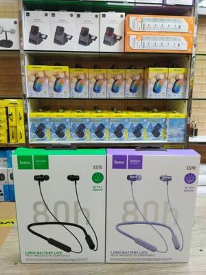 Hoco ES70 Long Battery Backup Bluetooth Neckband Earphone_img_0
